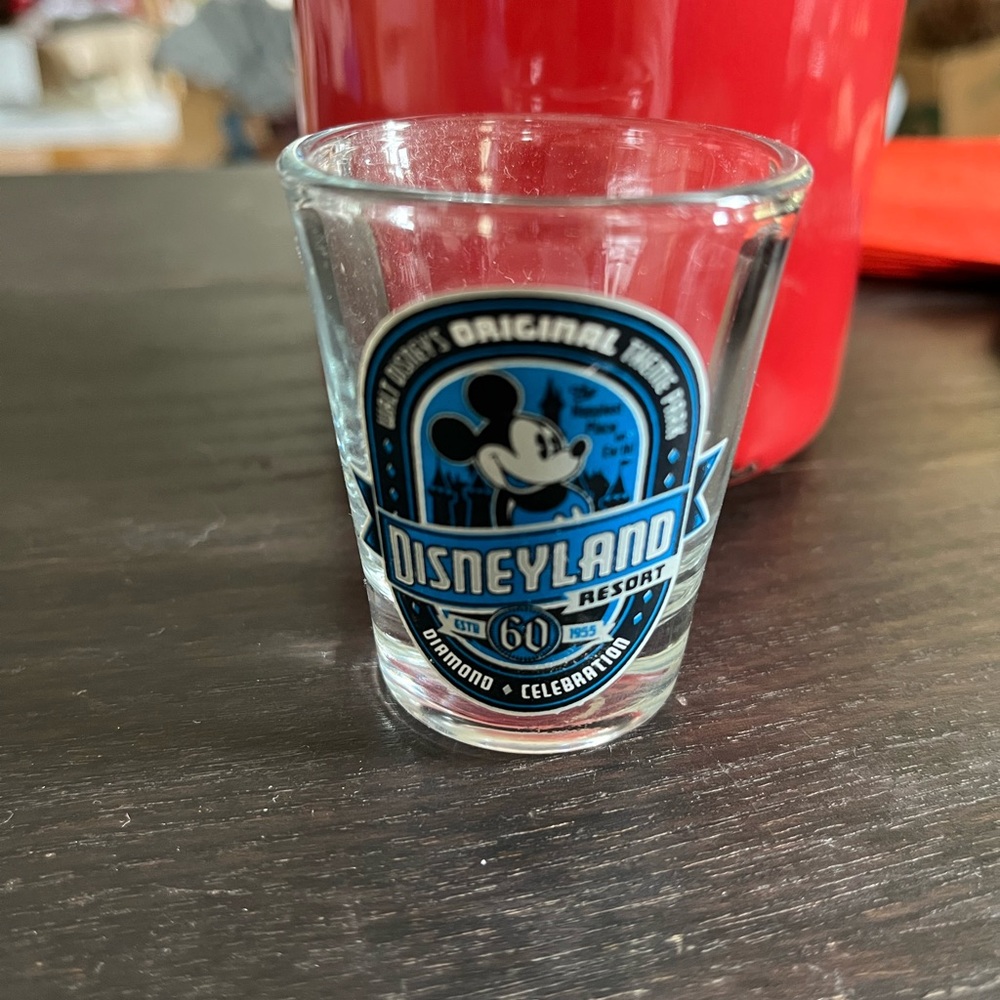 Disneyland Commemorative Shot Glass - Blue